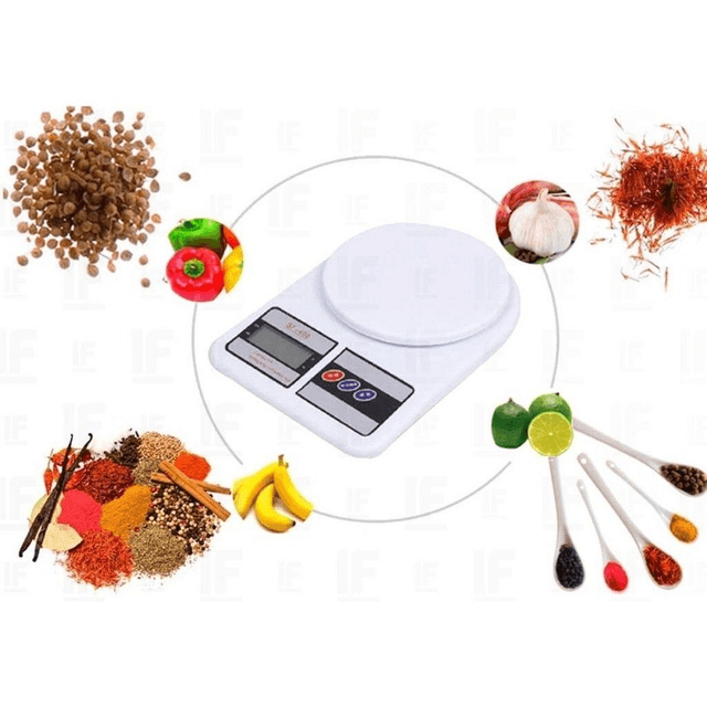 Balança Cozinha Digital 10kg Alta Precisão Dieta E Nutrição